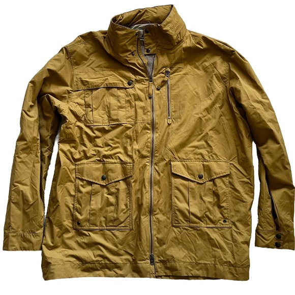 REI Full Zip Jacket w/ Hood in Collar XXL Functional Stylish Outdoors Hiking - Picture 1 of 10